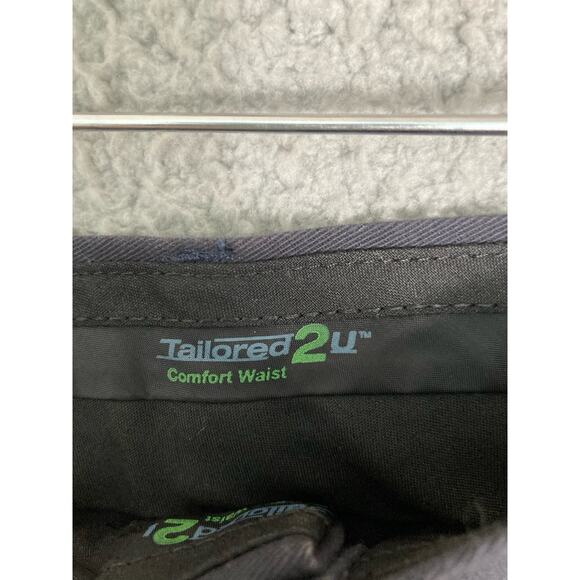 Savane Men's Chino Pants Size 40‎ Blue Straight Leg Wrinkle Free NEW NWT - Picture 12 of 12